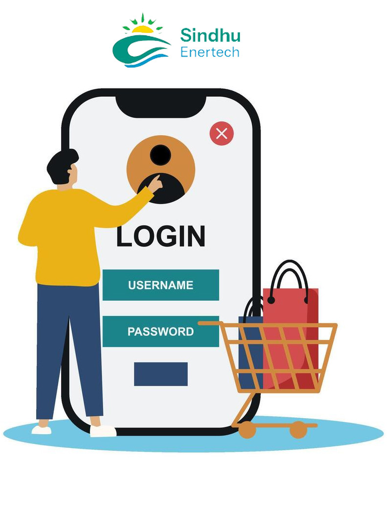 Customer Login page Image